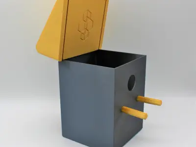 Eco Friendly Bird Box For Gardens Balconies Walls By CC3D 3D print model