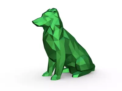 Shetland Shepherd  3D print model