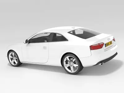 Audi A5 Coupe 2009 3D model