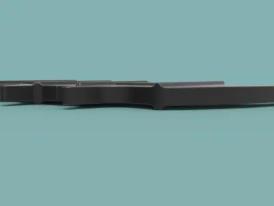 Batarang 1989 3D model