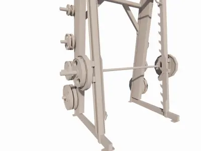 Gym Equipments-gym by Bodysolid-Machine the gym 3D model buy