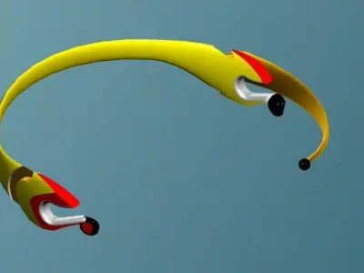 Headset Concept Design 3D model