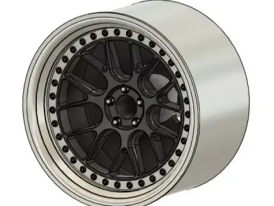 3SDM 3 01 RIMS FOR DIECAST 64 SCALE 3D print model