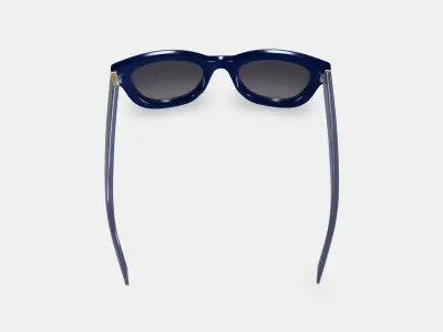 Gemma Sunglasses in Lapis Crystal Low-poly 3D model