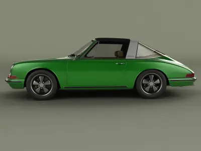 Porsche 911 Targa 3D model
