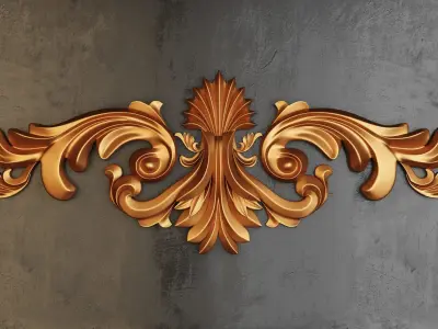 ornament 3D model 2