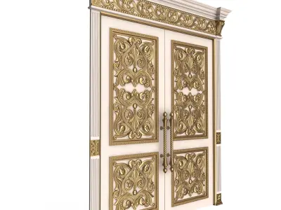 Doors Collection 0202 Low-poly 3D model