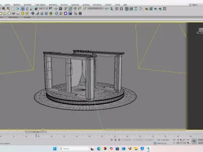 SMART GATE  Low-poly 3D model