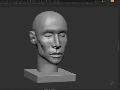 Modern Abstract Decorative sculpture 3d print model 115 3D print model