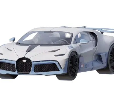 Bugatti Divo 3D model