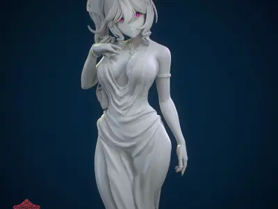St Louis Luxury - Azur Lane 3D print model