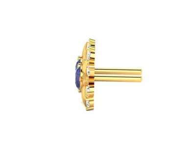 Women Diamond Earrings 3D print model