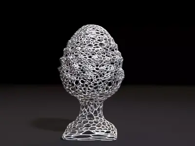 Decor pine cone 3D print model