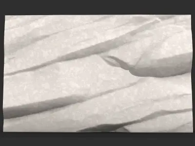 Dungeon Rock Wall Segment 3D print model