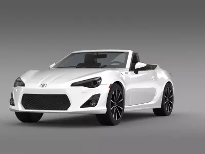 Toyota FT 86 Open Concept 2013 3D model