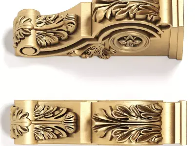 Corbel 1 3D model