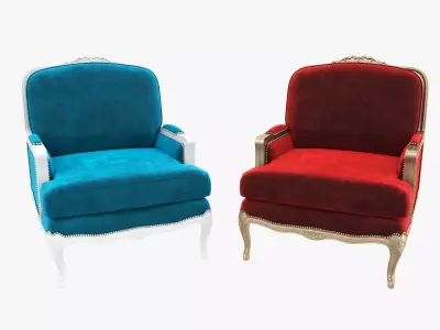 Luxury Chair 3D model