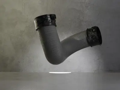 Connection Motor tube  3D model