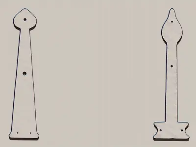 53 Hinges Brushes Pack for Zbrush 3D model