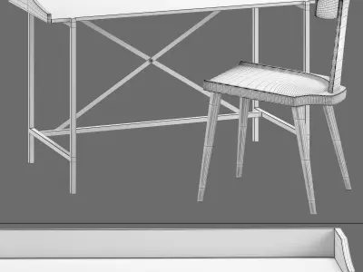 La Redoute Interieurs Siuri Desk 3D model