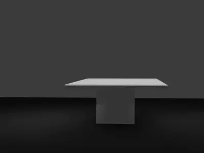 Modern Table  Free low-poly 3D model