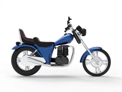 Bike Blitz Low-poly 3D model
