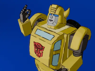 Bumblebee G1 3D model