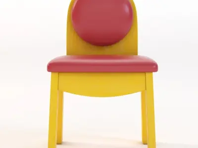 Junior 200 Childrens Chair 3D model