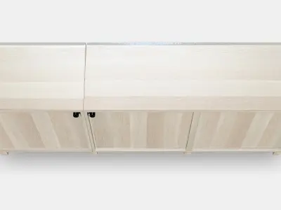 BESTA Storage combination with doors 67 Low-poly 3D model