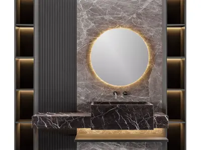 LUXURY - Wash Basin 05 3D model