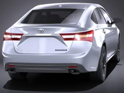 Toyota Avalon 2018 VRAY 3D model