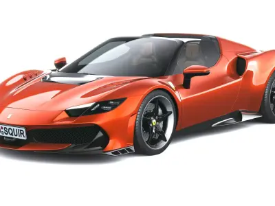 Ferrari 296 Speciale A 2026 3D model