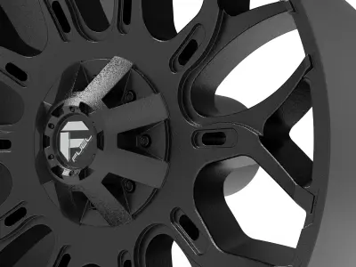 fuel off road TWITCH wheel 3d print model 3D print model