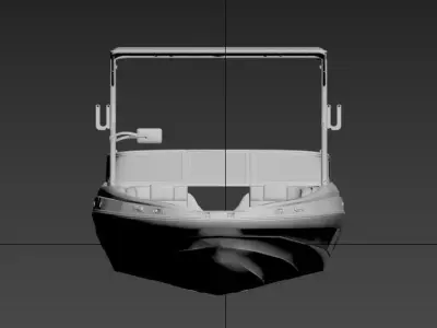boat-modern 3D model