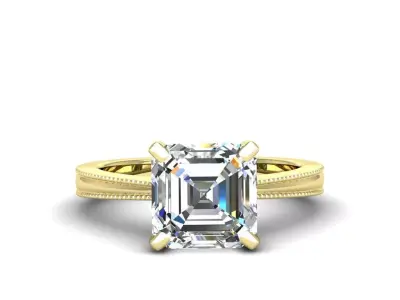 Engagement ring Lucia ascher 3D print model