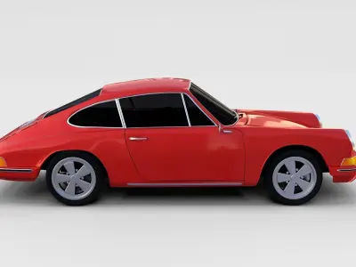 1964 Porsche 911 rev 3D model