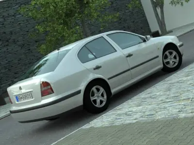 Skoda Octavia 1997 3D model