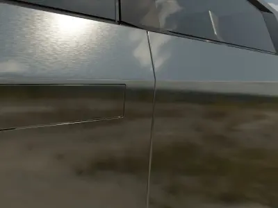 Tesla CYBERTRUCK 3D model 5