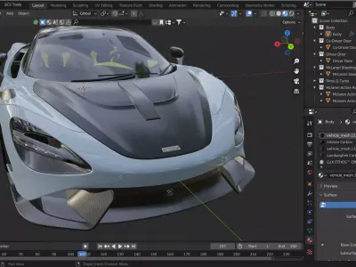 2024 2025 Mclaren Novitec 765LT 3D model