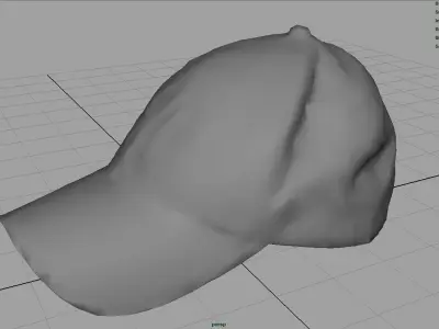 Baseball Cap 2 Low-poly 3D model