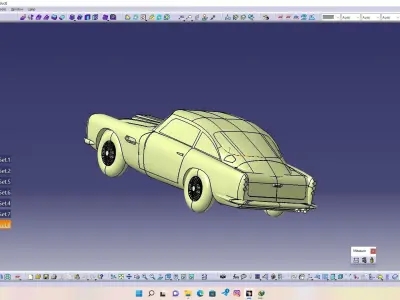 Aston martin DB5 Grandtourer 3D model