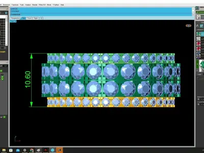 Luxury Pave Diamond Band Ring for Women 4306 3D print model