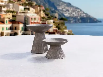 Plisse Stone 3D model