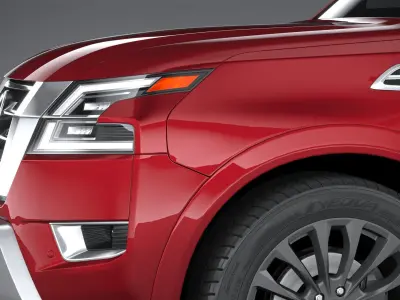 Nissan Armada 2021 3D model