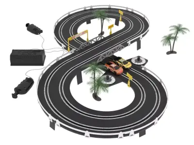 Turbo Racing 3D model