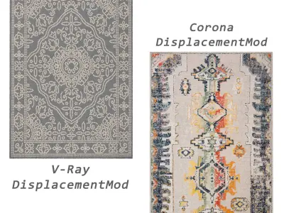 Rugs No 731 Low-poly 3D model