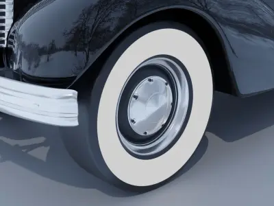 Buick Special 1938 3D model