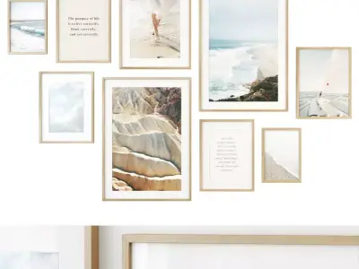 Gallery Wall 141 3D model