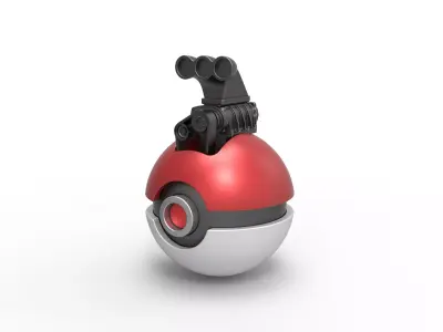 Supercharger orb 3D print model