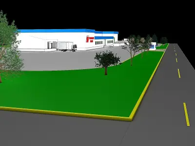 Slaughterhouse 3D model